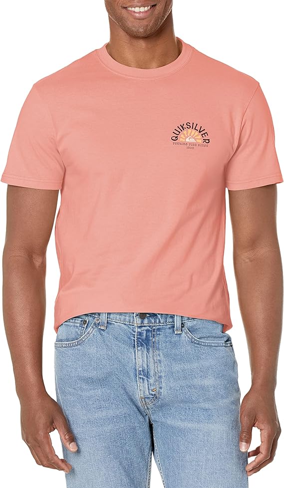 Quiksilver Mens Sunset Mind Short Sleeve T-Shirt