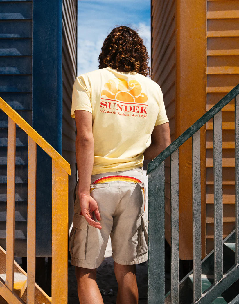 Sundek Mens New Herbert Short Sleeve T-Shirt