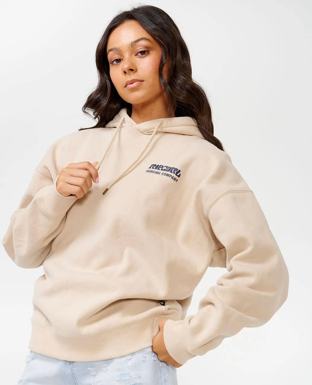 Rip Curl Womens Surf Heritage Relaxed Hoodie