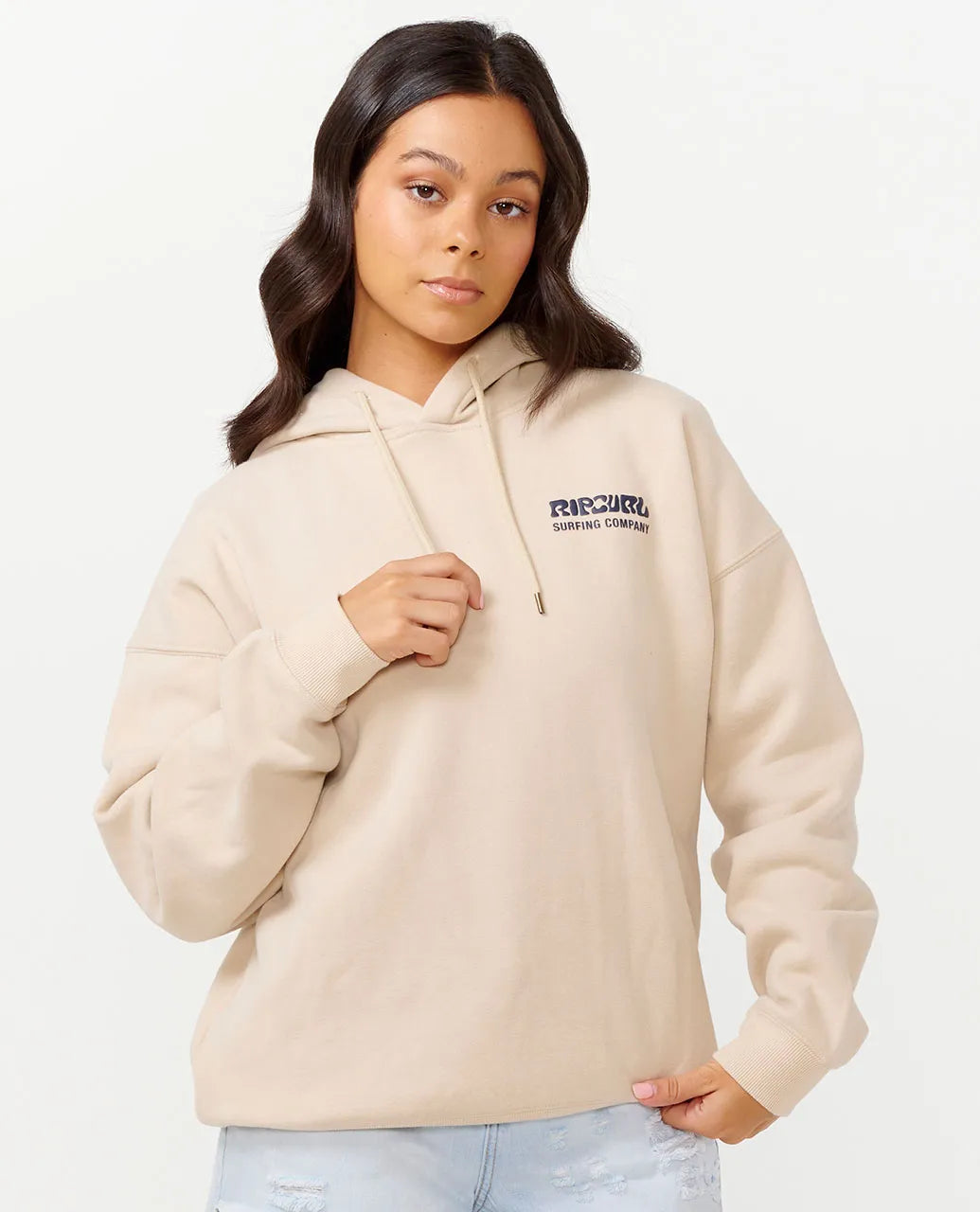 Rip Curl Womens Surf Heritage Relaxed Hoodie