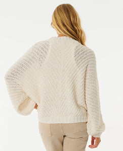 Pull ras du cou classique en tricot pour femme Rip Curl