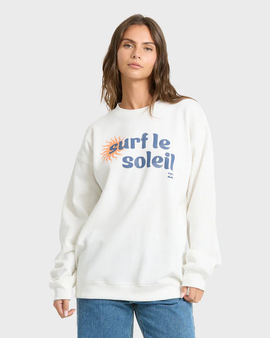 Billabong Women's Seaside Panorama Crewneck Sweatshirt
