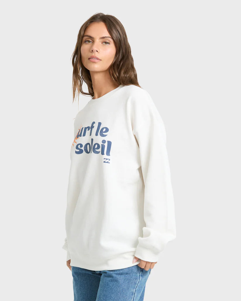 Billabong Women's Seaside Panorama Crewneck Sweatshirt