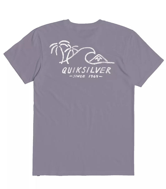 T-shirt à manches courtes Quiksilver Surf &amp; Turf pour homme