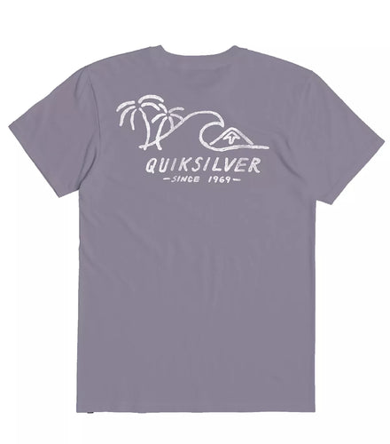 T-shirt à manches courtes Quiksilver Surf & Turf pour homme