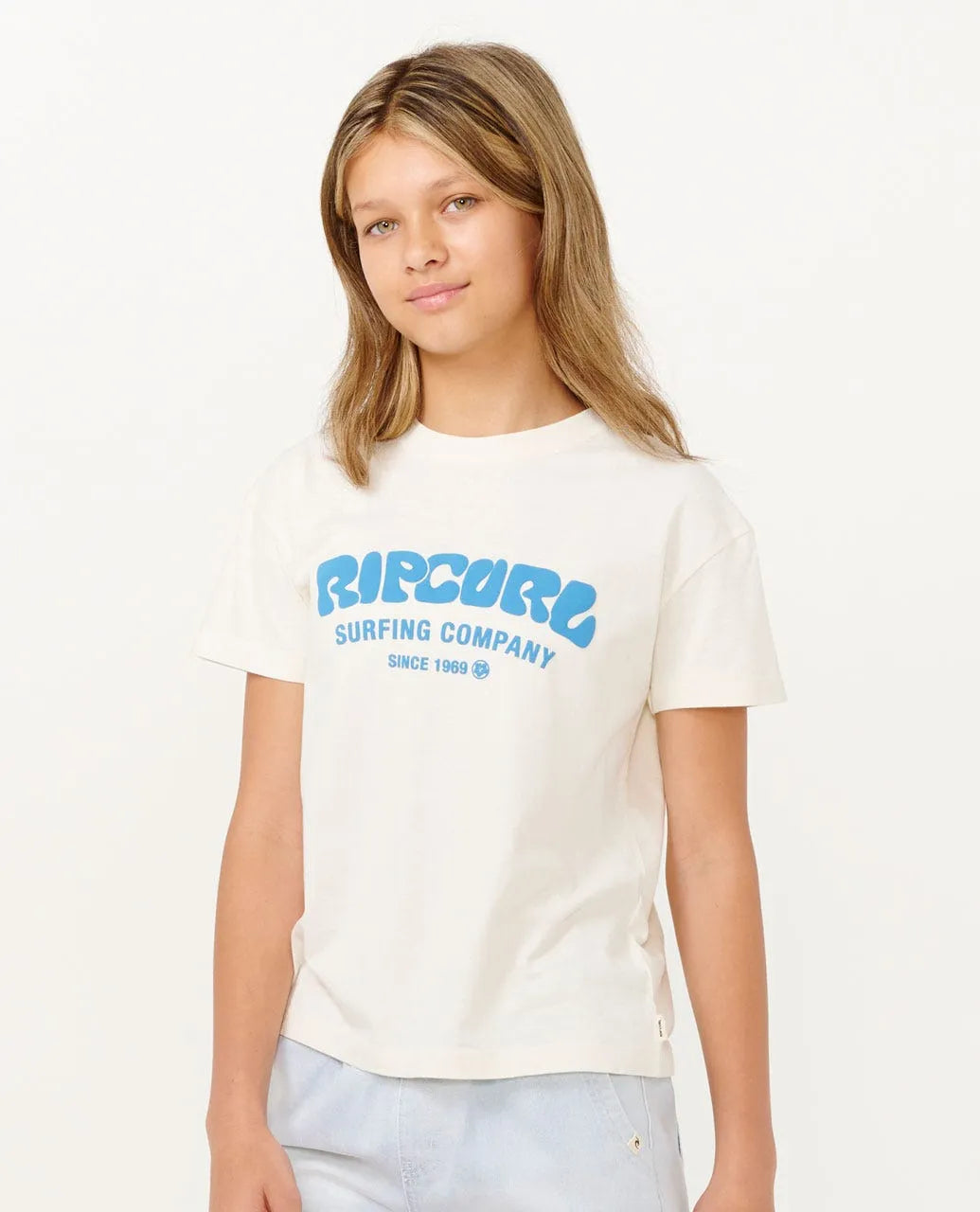 T-shirt décontracté Rip Curl Surf Puff pour filles