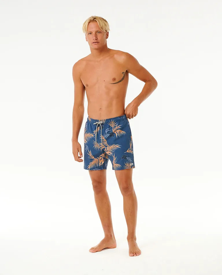 Rip Curl Herren Surf Revival Badehose mit Blumenmuster