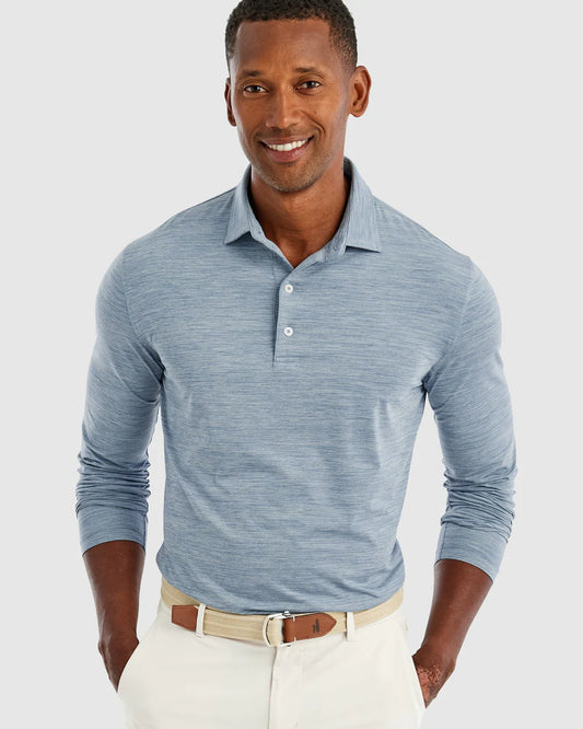 johnnie-O Men's Swing Long Sleeve Polo Shirt