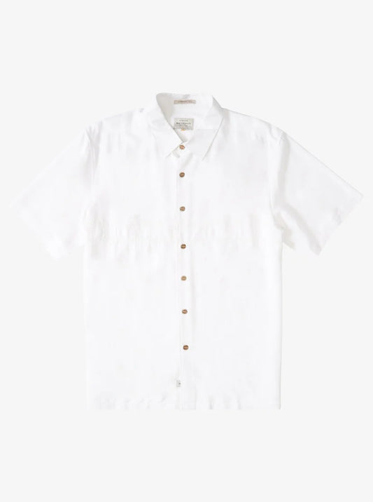 Chemise à manches courtes Tahiti Palms 4 de la collection Waterman pour homme de Quiksilver