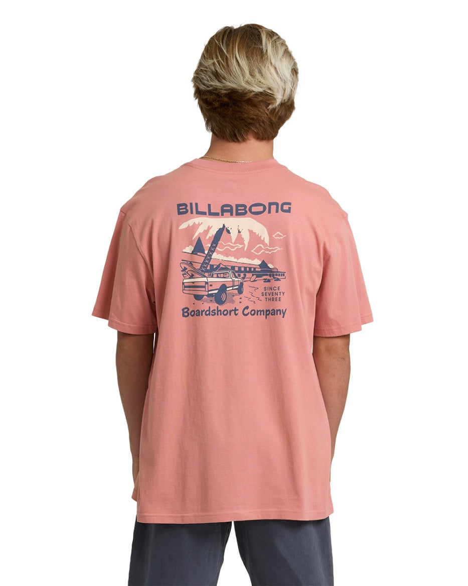 Billabong Men's Tailgating Premium Short Sleeve T-Shirt