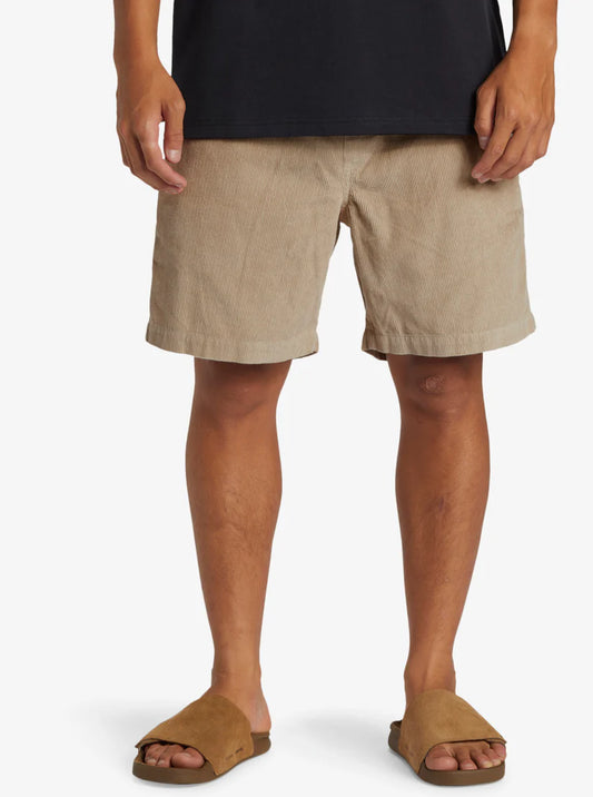 Quiksilver Herren-Taxer-Cord-Shorts