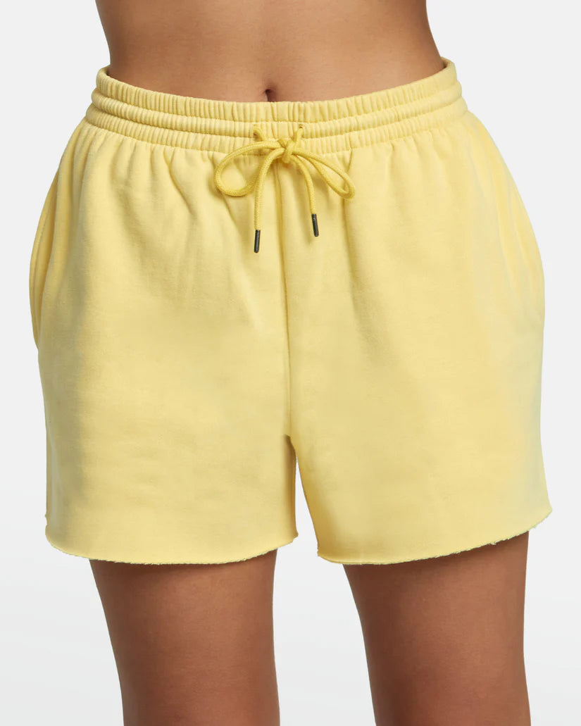 RVCA Damen Test Drive Peached Sweat Shorts