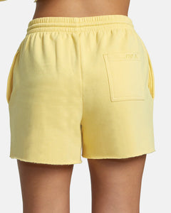 RVCA Damen Test Drive Peached Sweat Shorts