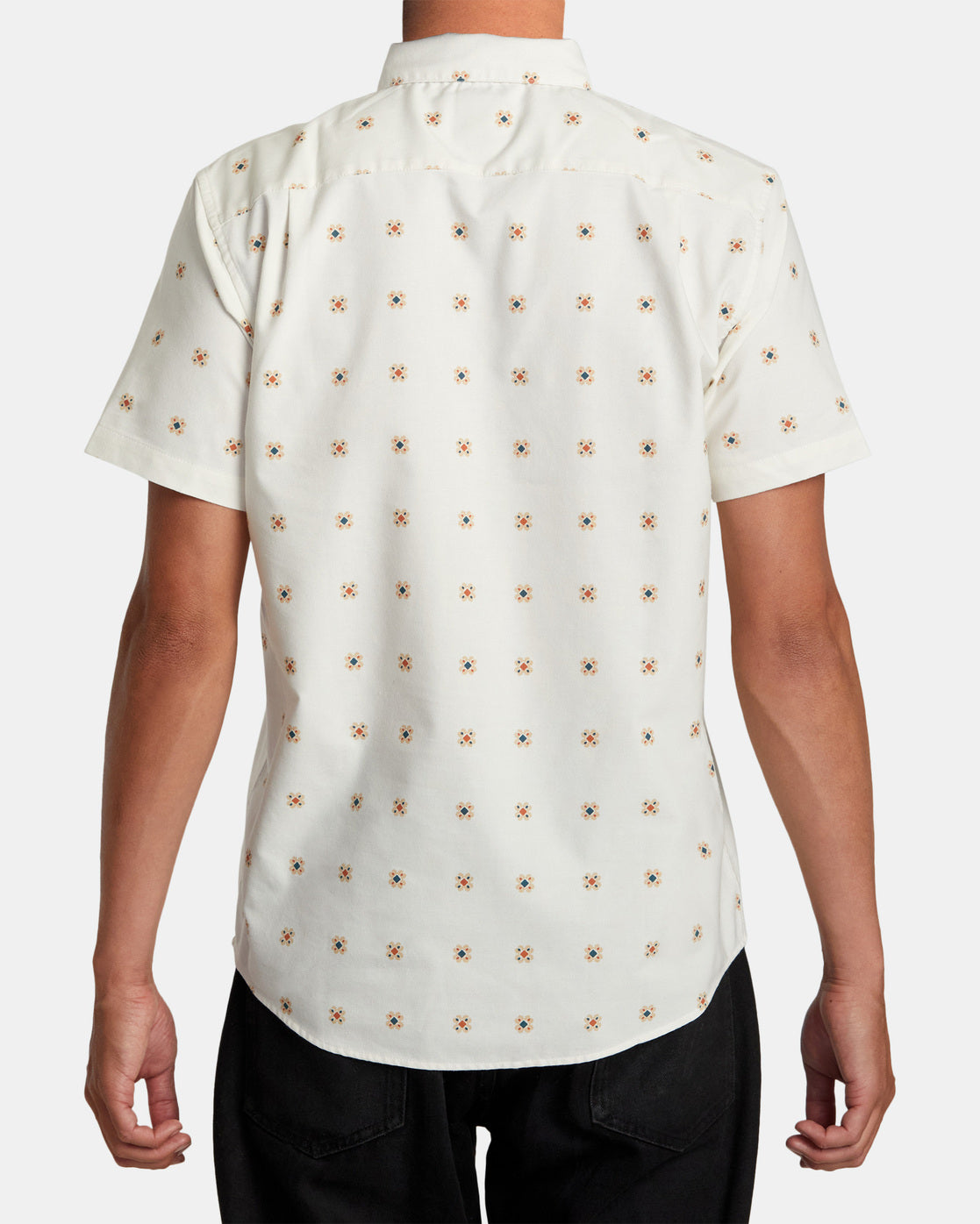 RVCA Men's That'll Do Print Short Sleeve Button-Up Shirt