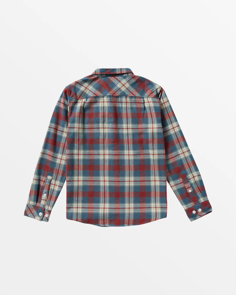 RVCA Men's That'll Work Flannel Long Sleeve Shirt