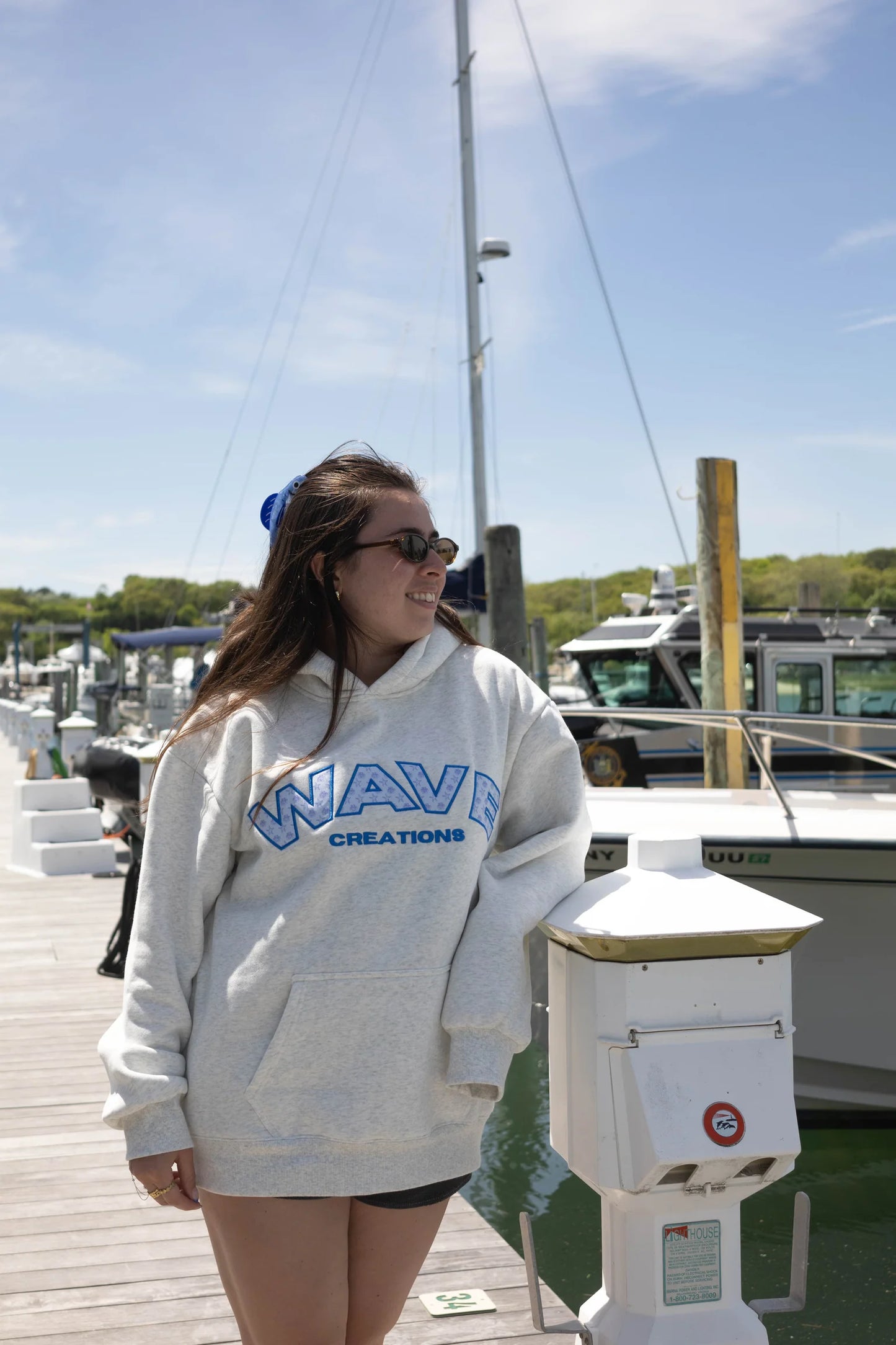 Wave Creations Women's Tiana Islander Pull Over Hoodie