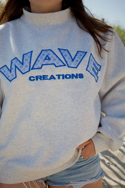 Wave Creations Women's Tianna Mockneck Sweatshirt
