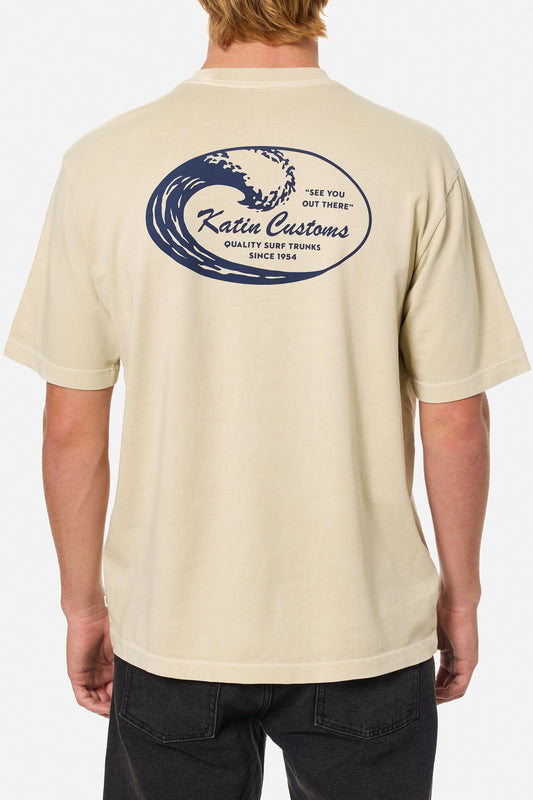 Katin Mens Tidal Box Fit Short Sleeve T-Shirt