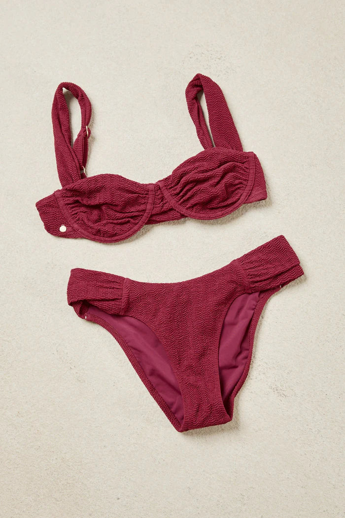 Rhythm Women's Tidewave Soft Side Bikini Bottom