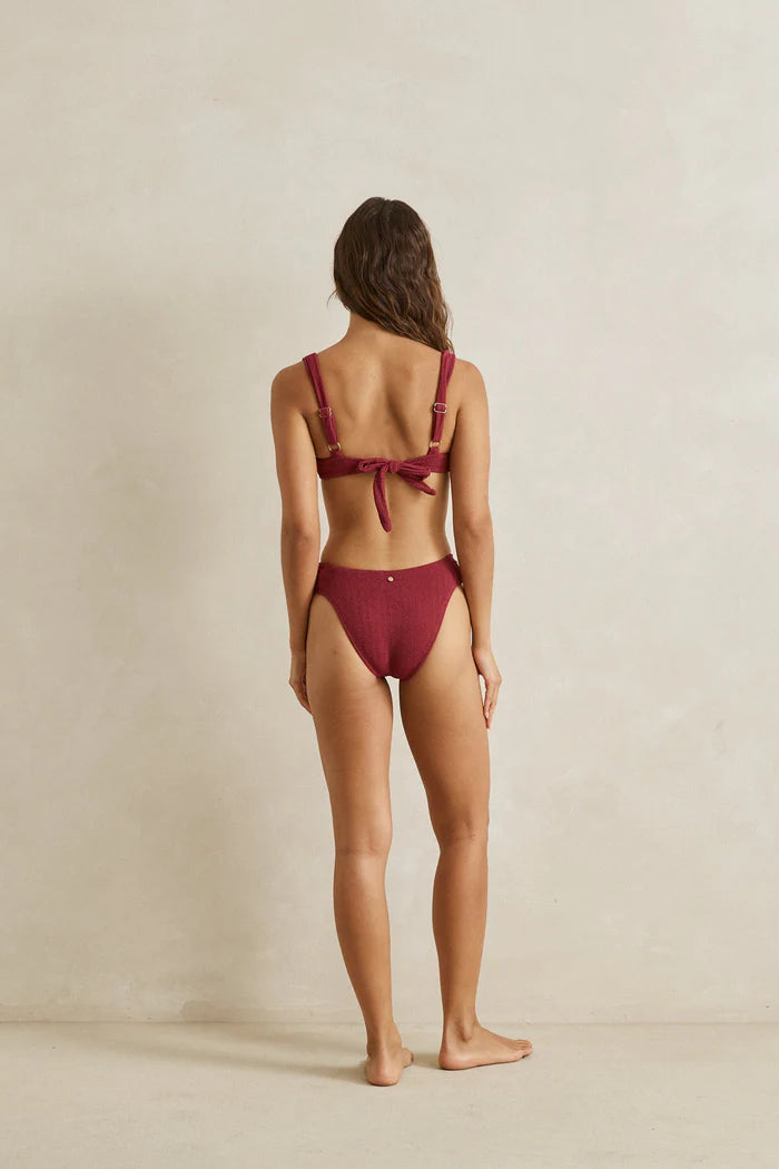 Rhythm Women's Tidewave Soft Side Bikini Bottom