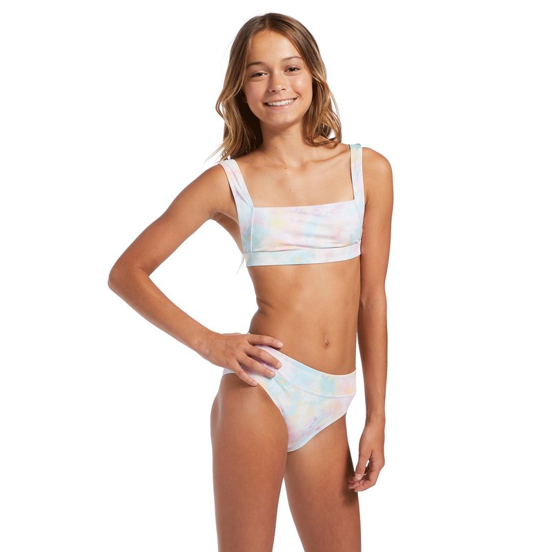 Billabong Girl's Time For Tie Dye Tank 2 Piece Bikini Set