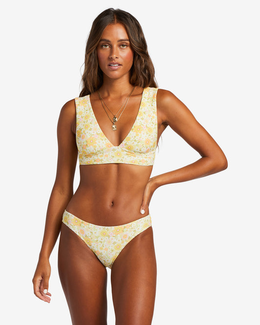 Billabong Women's Sun Worshipers Plunge Bikini Top