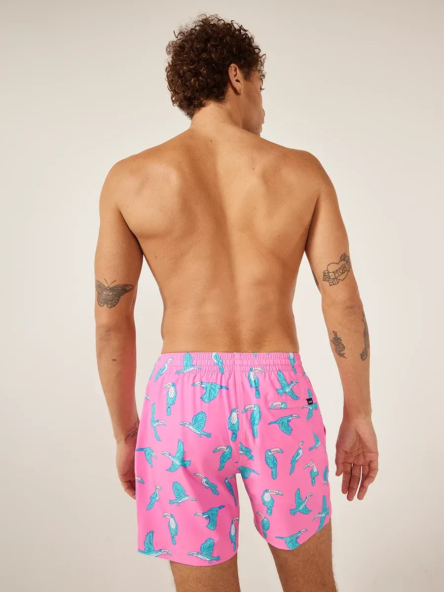 Chubbies Mens The Toucan Do Its 5.5" Swim Trunks with Compression Liner