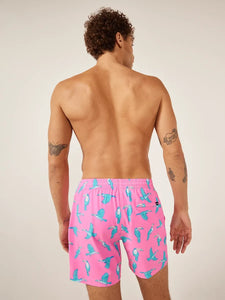 Chubbies Herren-Badehose „The Toucan Do Its“ mit Kompressionsfutter, 5,5 Zoll