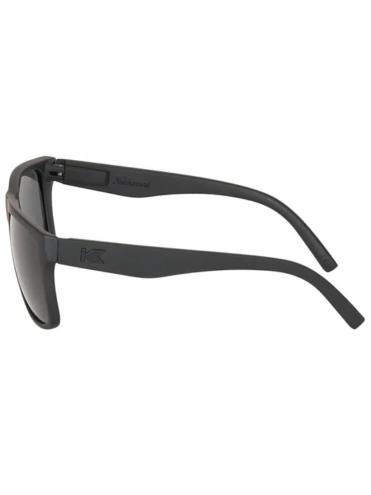 Knockaround Torrey Pines Sport Black on Black Sunglasses