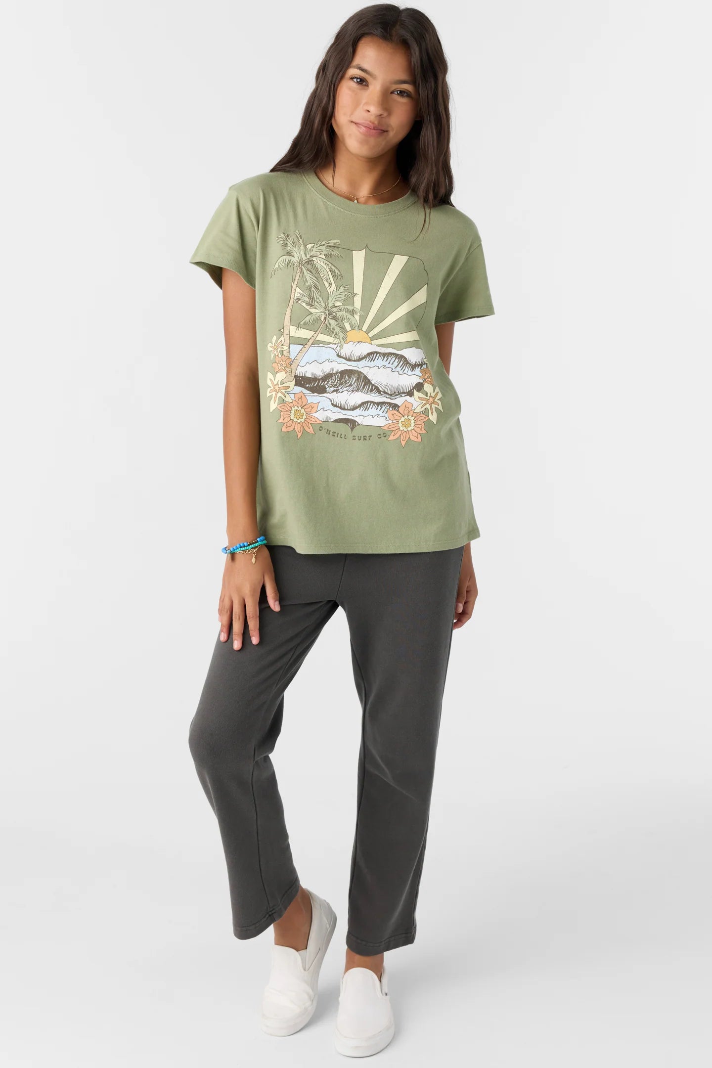 O'Neill Girls Tropical Swell T-Shirt