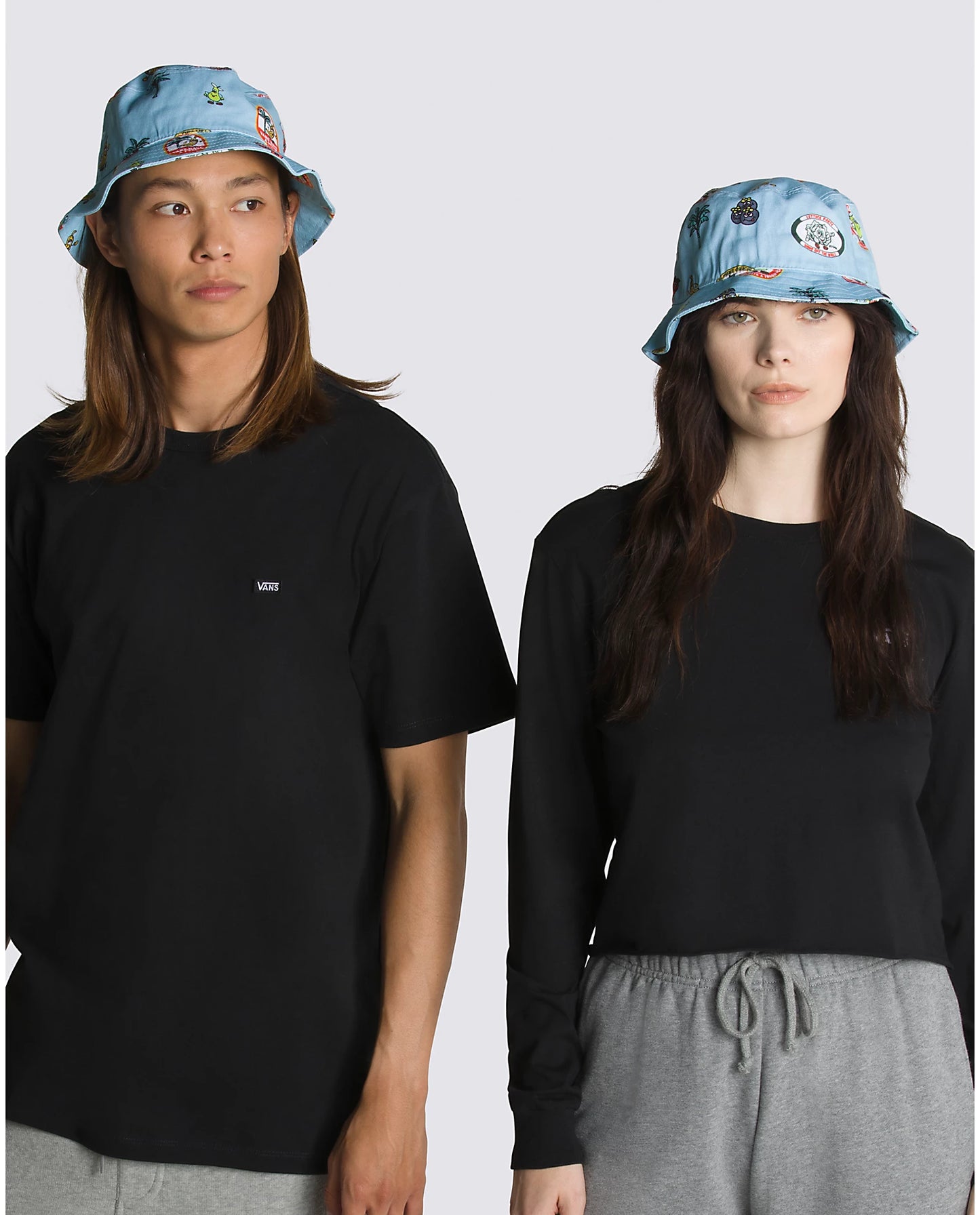 Vans Undertone 2 Bucket Hat-BLUE GLOW: L/XL