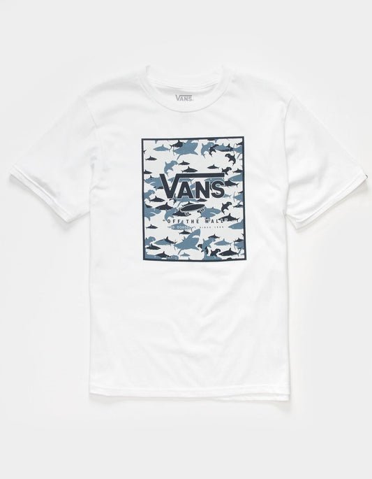 Vans Boys Print Box Short Sleeve T-Shirt