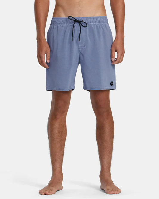 RVCA Men's VA Pigment Elastic Waist Boardshorts 17"