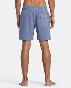 Boardshort taille élastique RVCA VA Pigment pour homme 17"