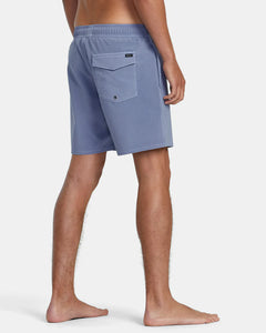 Boardshort taille élastique RVCA VA Pigment pour homme 17"