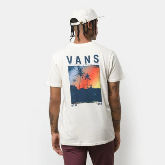 T-shirt à manches courtes Vans Vintage Sunset pour homme