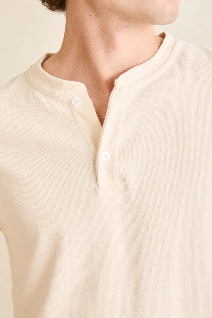 Rhythm Men's Vintage Jersey Long Sleeve Henley