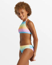 Load image into Gallery viewer, Billabong Girl&#39;s Vista Dreamin High Neck 2 Piece Bikini Set