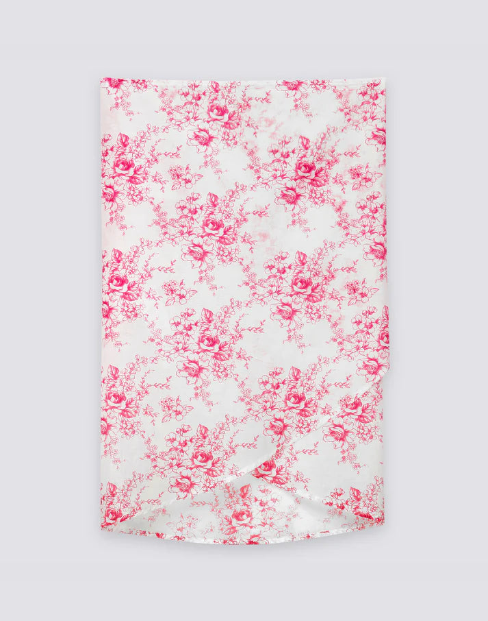 Sundek Rose De Joie Print Cotton Voile Sarong