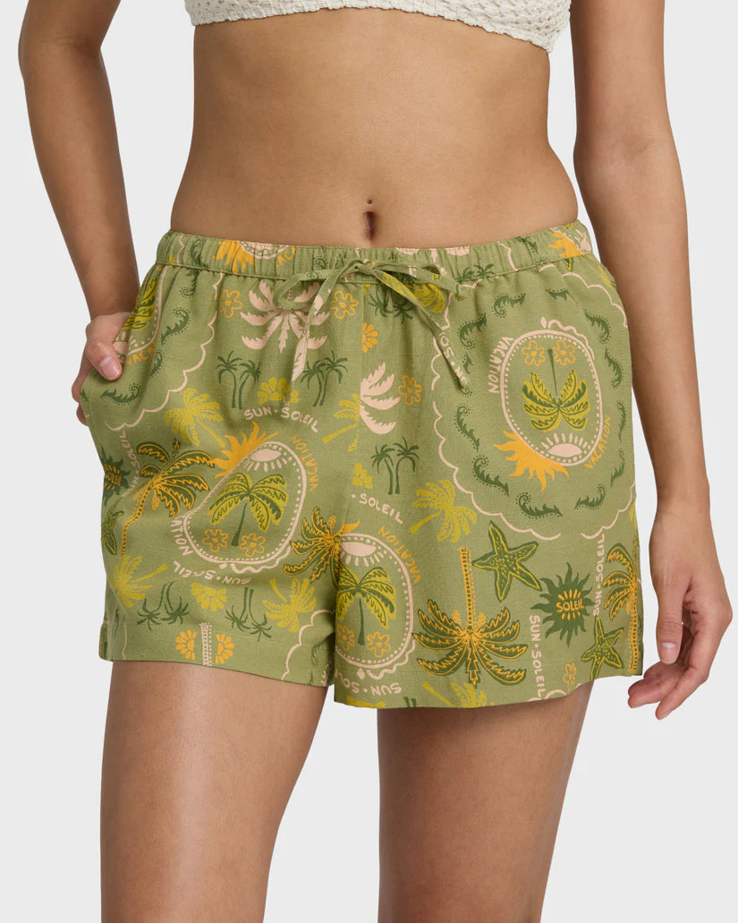 Billabong Womens Wanderer Print Short