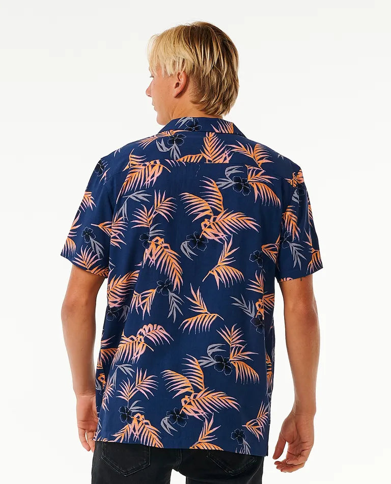 Chemise à manches courtes à imprimé floral Surf Revival pour homme de Rip Curl