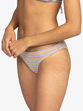 Charger l&#39;image dans la galerie, Bas de bikini à couverture modérée Wavy Stripe pour femmes de Roxy