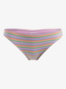 Bas de bikini à couverture modérée Wavy Stripe pour femmes de Roxy