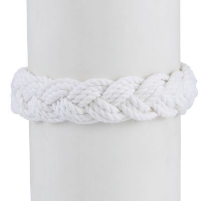 Large White Cotton Sailor Knot
