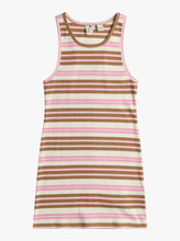 Load image into Gallery viewer, Roxy Girls What Should I Do Stripe Dress