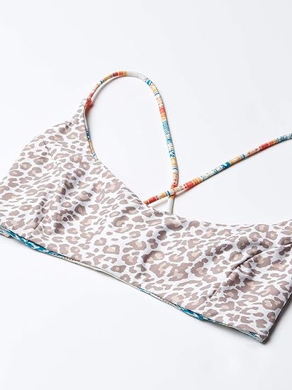 Rip Curl Women's White Sands Reversable Bralette Bikini Top *CLEARANCE*