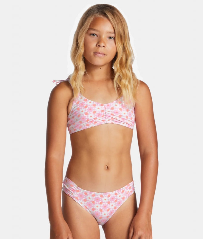 Billabong Girls' Wonderland Trilet 2 Piece Bikini Set