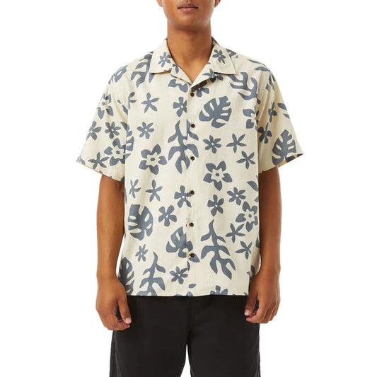 Chemise boutonnée à manches courtes pour homme Katin Kehei