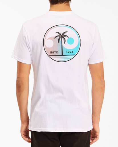 T-shirt à manches courtes Billabong Yin And Wave pour homme