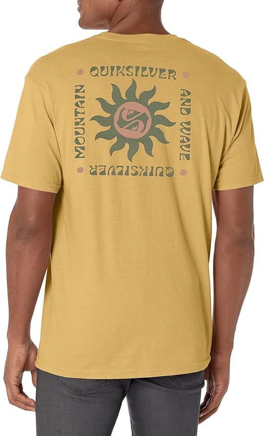 Quiksilver Mens Sunset Ritual Short Sleeve T-Shirt